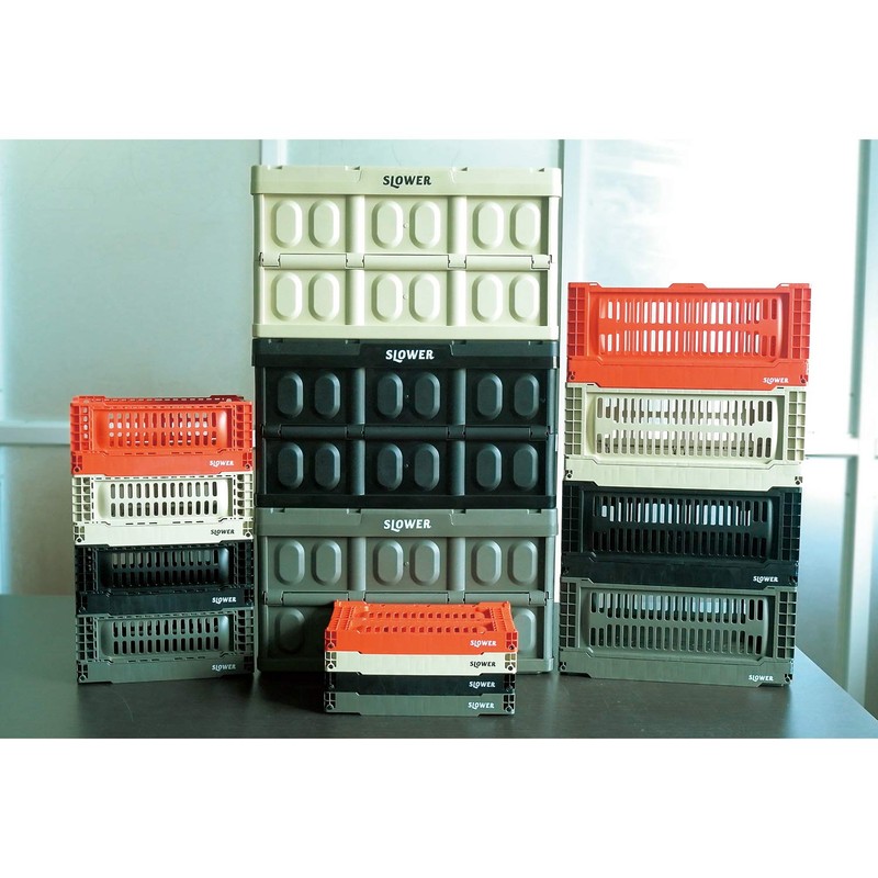 SLOWER SLW156 FOLDING CONTAINER Bask Storage Case, Folding Container Box,