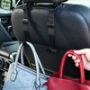 4 Piezas, Ajustable, Ganchos para Reposacabezas de Asiento de Coche,