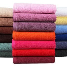 DUZON extra large beach bath towel 80x150 500g, cherry pink / 더존 특대형 비치 바스 타올 수건 80x150 500g, 체리핑크