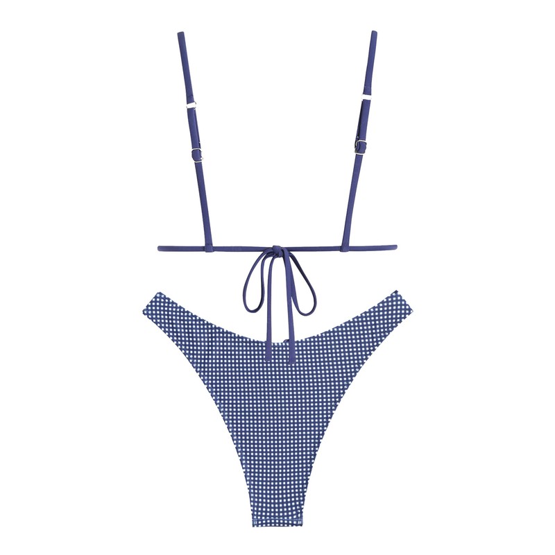 seamoly Women's Two Piece Bathing Suit Bow Tie Back Bikini