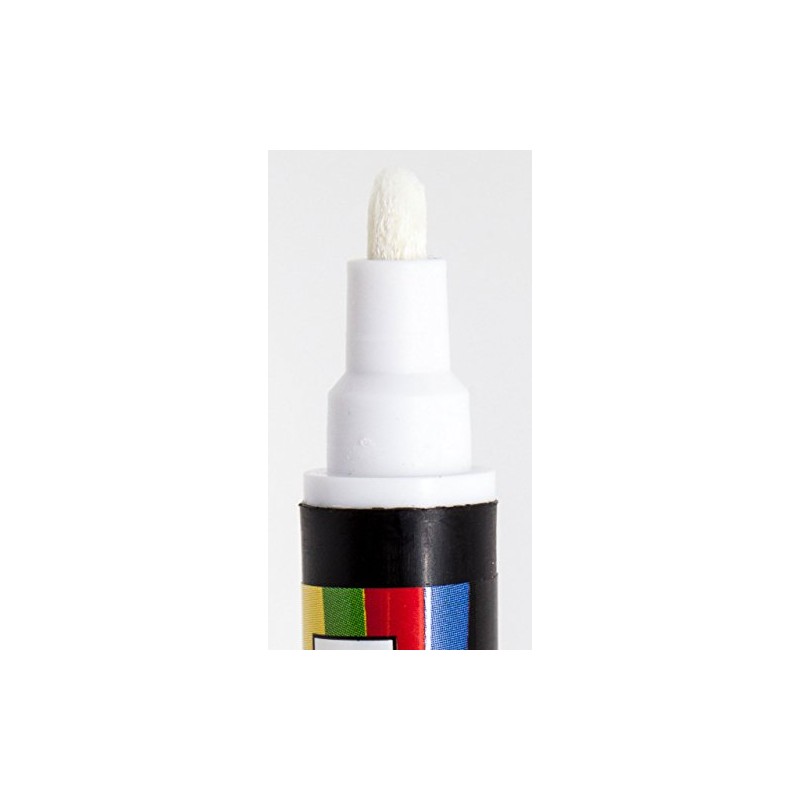 White Interior Liquid Chalk Marker Pen 5mm Bullet