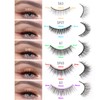 EMEDA 10 Styles False Eyelashes Natural False Eyelashes Set 10