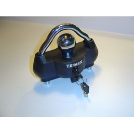 Trimax UMAX100 Premium Universal Dual Purpose Coupler Lock , Black