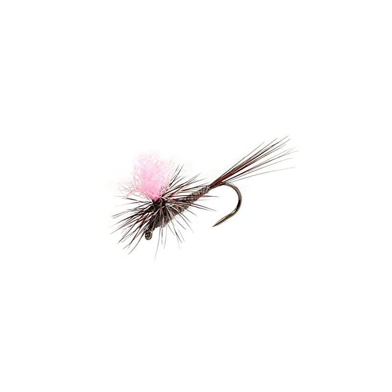 river peak parachute Adams Barbless Domestic Proteyer (#12, Pink Post)