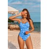 AI'MAGE - Traje de baño de una pieza para mujer,