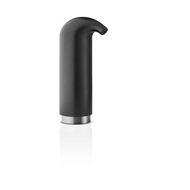 Eva Solo | Liquid Soap Squeeze Dispenser | Decorative Soft Silicone Dispenser | Danish Design & Functionality | Black