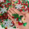 Christmas Tree Confetti Christmas Deer Snowflake Santa Claus Star Shape
