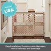 Toddleroo by North States - Supergate Secure Baby Gate: Plastic