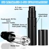 IANFAN 2 Pcs Mini Refillable Perfume Atomizer, Portable Travel Perfume