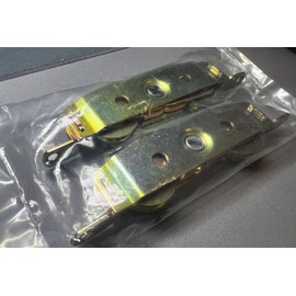 HD Supply 2 Pack Adjustable Sliding Patio Glass Door Tandem Roller  1-1/4" Wheels