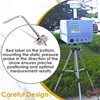 Static Pressure Probe with Magnetic Flange for HVAC Fieldpiece Manometers