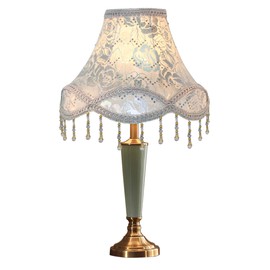 Eastlion 9.8 - 14 Inch Retro Palace Pendant Handmade Pendant E27 Lampshade for Table Lamps, Floor Lamps, Wall Lights