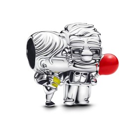 Doyafer 925 Sterling Silver Charms Cartoon Charm Beaded Pendant Set Animal Beads for Women Bracelets Necklace Gifts from Family and Friends 3 Pieces/Package, Silver, Cubic Zirconia