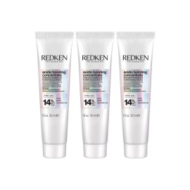 REDKEN Acidic Bonding Concentrate Intensive Treatment(14%) 1oz *3Packs*
