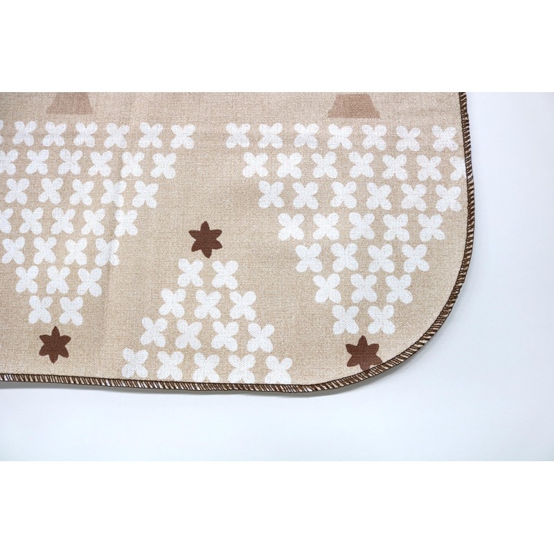 Meiwa Gravure Waterproof Kotatsu Topper, Hygge, 74.8 x 74.8 inches