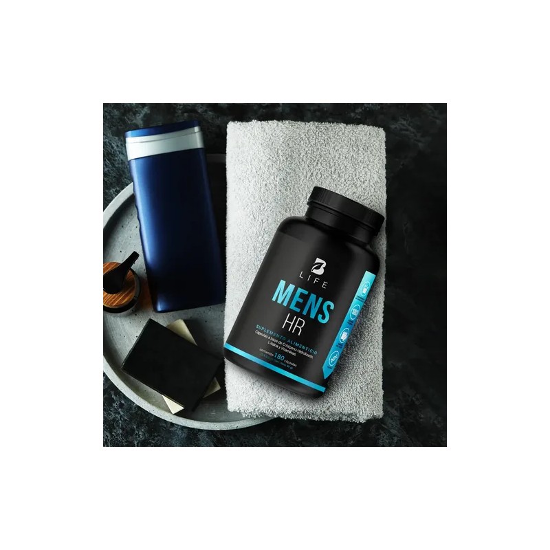 Vitaminas Cabello Y Barba Para Hombre De 180 Cápsulas B