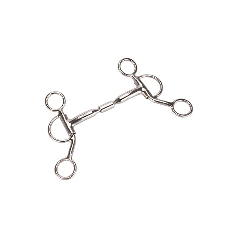 Equinate Billy Allen Western Bit with Shanks Stainless Steel 14.5