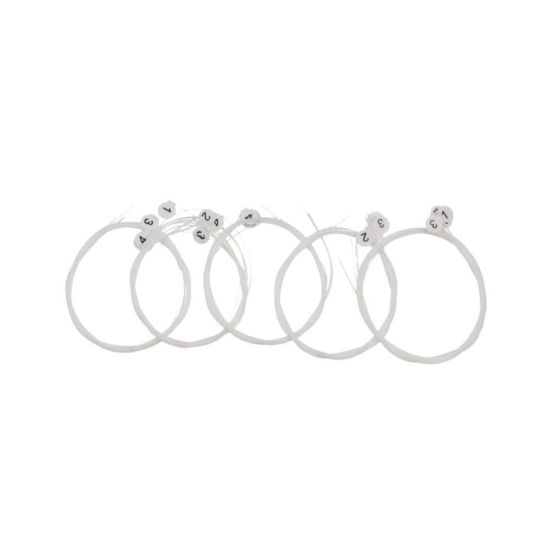 5Pcs Universal Nylon Ukulele String, Nylon Strings Replacement Guitar Strings