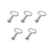 T Tulead 5PCS Square Key Small Cabinet Keys Square Socket