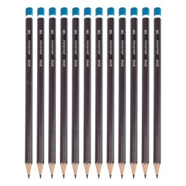 SIVO Absolute Graphite Drawing Pencils, 5H Graded, Pack of 12, Professional Artists Sketching Pencils, Perfect for Sketch Shade Write Tone Draft Draw