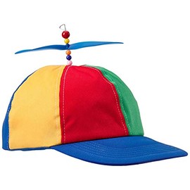 Boxer Gifts Helicopter Propeller Cap Hat | Adult Unisex | Rainbow Fancy Dress, Nerd, Party | Funny Secret Santa Gift