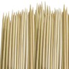 100 x SKEWERS IN BAMBOO (CARDED) Size 250mm