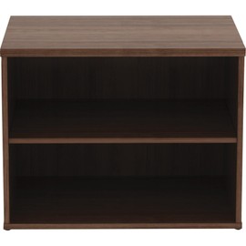 Lorell Walnut File Storage Cabinet Credenza
