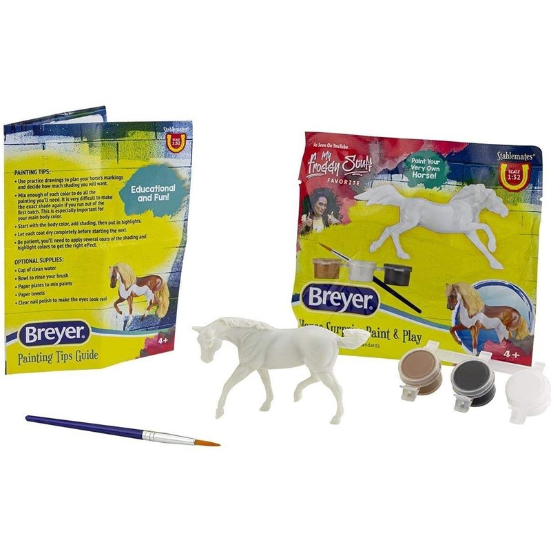 Breyer Horses Stablemates Horse Surprise Paint & Play Single Blind