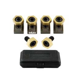 Shars 5/8" T-SLOT 12 PCS Hex Clamp Kit Bridgeport Mill 202-4799 New ]6