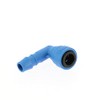 Angled Connector Blue TB Flex 10 mm for Estate/Combi D