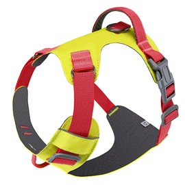 SlowTon No Pull Dog Harness - Super Lightweight with Handle & 2 Leash Clips for Small Medium Large Dogs, No Choke Adjustable Pet Vest Harness for Walking, Training, Hiking, Yellow X-Small