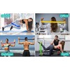 Resistance Exercise Bands, Elastic Stretch Loops, Flexbands for Pilates, Booty