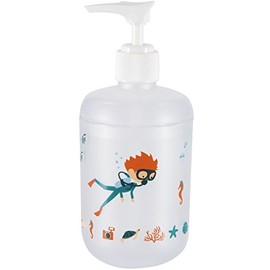 Spirella Fun Collection Soap Dispenser, Diameter 7.1 x 16.2 (0.25 L), Polystyrene, Multi-Colour
