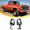 ClassicParts4U 1972-1993 Dodge Truck Cab Corner 6x9 Speaker Brackets