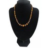Jay King Sterling Silver Jasper Gradual Bead Necklace 18"