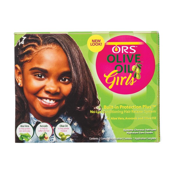 ORS Olive Oil Girls No-Lye Conditioning Hair Relaxer System (Pack of 12)