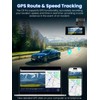 TINAZEOK Dash Cam Front and Rear 4K+2.5K, 5GHz WiFi GPS,