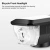 Bike Light Set USB Rechargeable Super Bright Front Headlight with