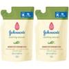 Johnson Baby Moisturizing Full Body Shampoo, Foam Type, Refill, 11.8