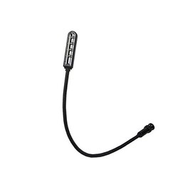 Monoprice Light for BNC Port - 16 Inch | Flexible, 4-LED lamp Plugs, 10.6" (270mm) gooseneck - Stage Right Series, Multicolor (603355)