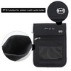 Number-One Neck Pouch Travel Wallet Passport Holder with RFID Blocking