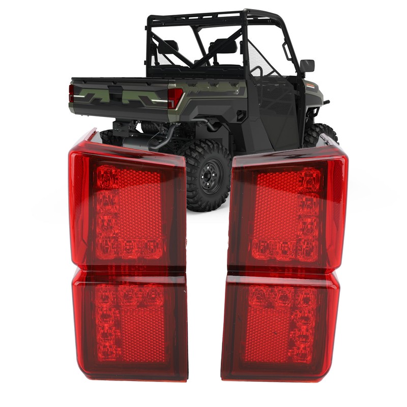 1 Pair UTV Tail Light 2413766 High Brightness Rear Tail