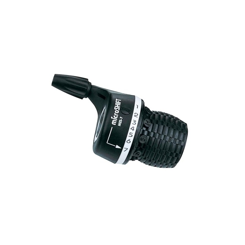 Microshift MTB Twist Gear Lever Right Shimano 7 Speed -