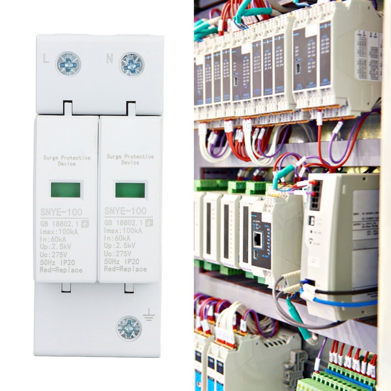 Surge Protective Device 100KA Voltage Protection Arrester Protector for Distribution