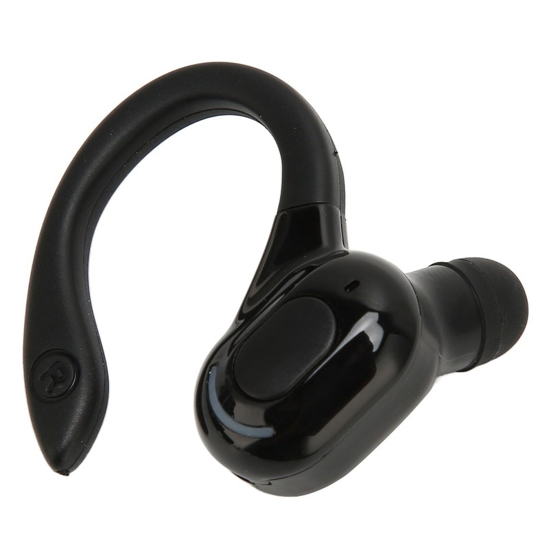 Akozon Single Ear BT Headset, Wireless Earbuds for Running, Driving,