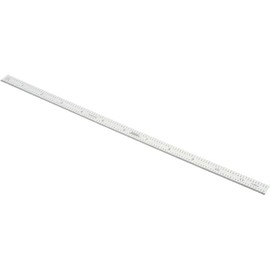SPI 14-684-5 Flexible Steel Rule: Inch/Metric Graduation, 12 inches (300 mm)