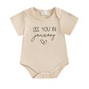Merqwadd Pregnncy Announcement Baby Bodysuit Reveal Idea&Surprise Gift For Husband,