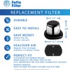 Fette Filter - 2 HEPA + 4 Foam Filter Compatible