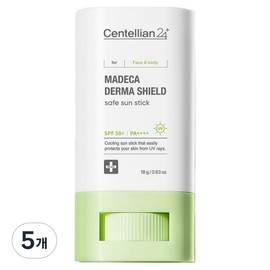 Centellian24 Madeca Derma Shield Safe Sun Stick SPF 50+ PA++++, 18g, 5 pieces / 센텔리안24 마데카 더마 쉴드 세이프 선스틱 SPF 50+ PA++++, 18g, 5개