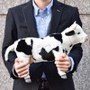 HANSA Toy 4775 Cow Black/White Standing 38 cm